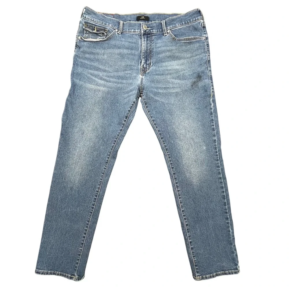 True Religion Blue Geno Relaxed Slim Denim Jeans Mens 38